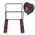 Record Table Stand Tabletop Wooden Space Saving Display Shelf Home Qme Default Title