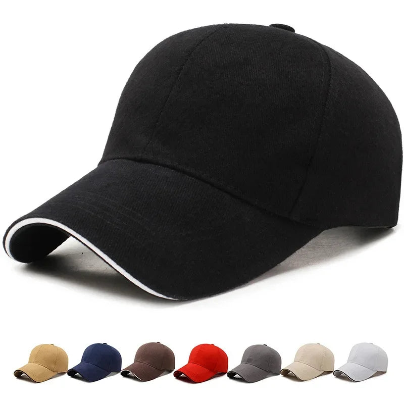2pcs Cotton Baseball Cap for Women and Men Fashion Snapback Cap Unisex Hip Hop Hats Embroidery Summer Sun Hats Gorras Dad Hat Qme