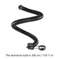 Car AC Vent Extender for Backseat with USB Airflow Fan 3 Meters Auto AC Vent Extender for Kids Pets SUV Truck Sedan Pickup Van Qme A