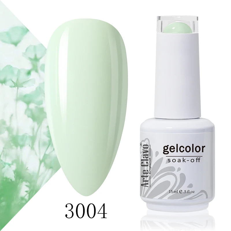 Arte Clavo Macaron Spring Series Gel Nail Polish Pigment Semi