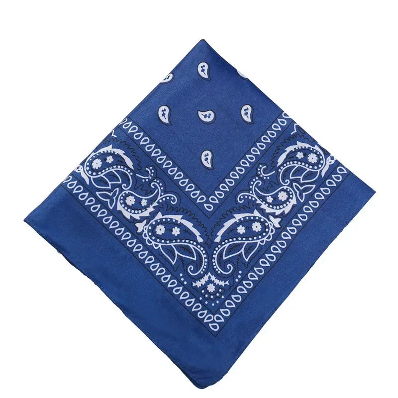 1PC Unisex Fashion Printed Square Scarf Cycling Bandana Fishing Sun Protection Neck Cover Scarves Handkerchief Outdoor Headwear Qme DPL 55X55cm