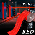 High Intensity Reflective Adhesive Tape 5cm*5m Diamond Grade Red White Yellow Waterproof Car Stickers Reflectors Strip For Truck Qme RED 5M 5cm