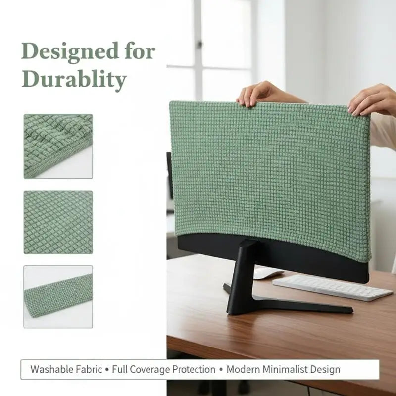 Dustproof Sleeve Stretchable Fabric Computer Cover 19-37inches Screen Qme