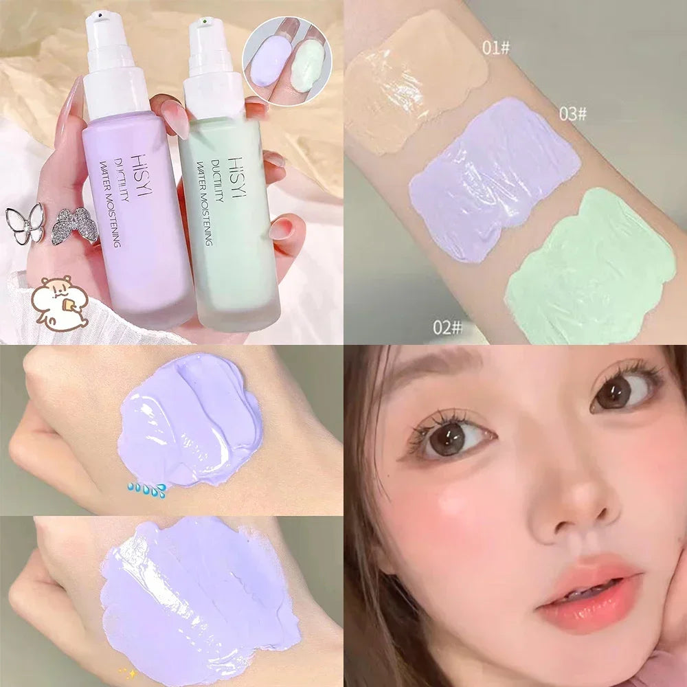 Makeup Primer Isolation Cream Moisturizing Modification Natural Even Qme