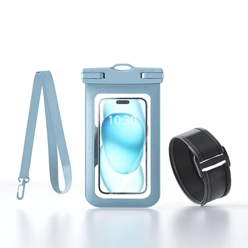 Universal Phone Waterproof Bag Outdoor Diving Swimming Touchscreen Qme