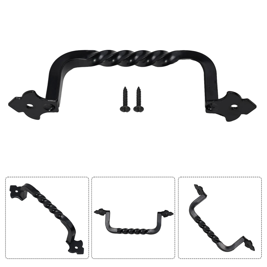 Solid Steel Barn Door Pull Hardware For Garden Sheds Cabinets Sliding Doors Screen Doors And Fence Applications Qme
