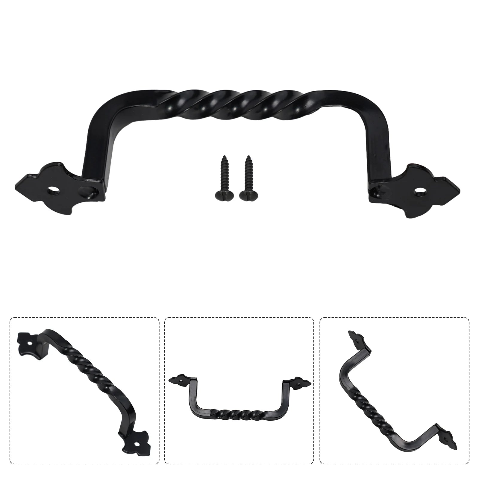 Solid Steel Barn Door Pull Hardware For Garden Sheds Cabinets Sliding Doors Screen Doors And Fence Applications Qme