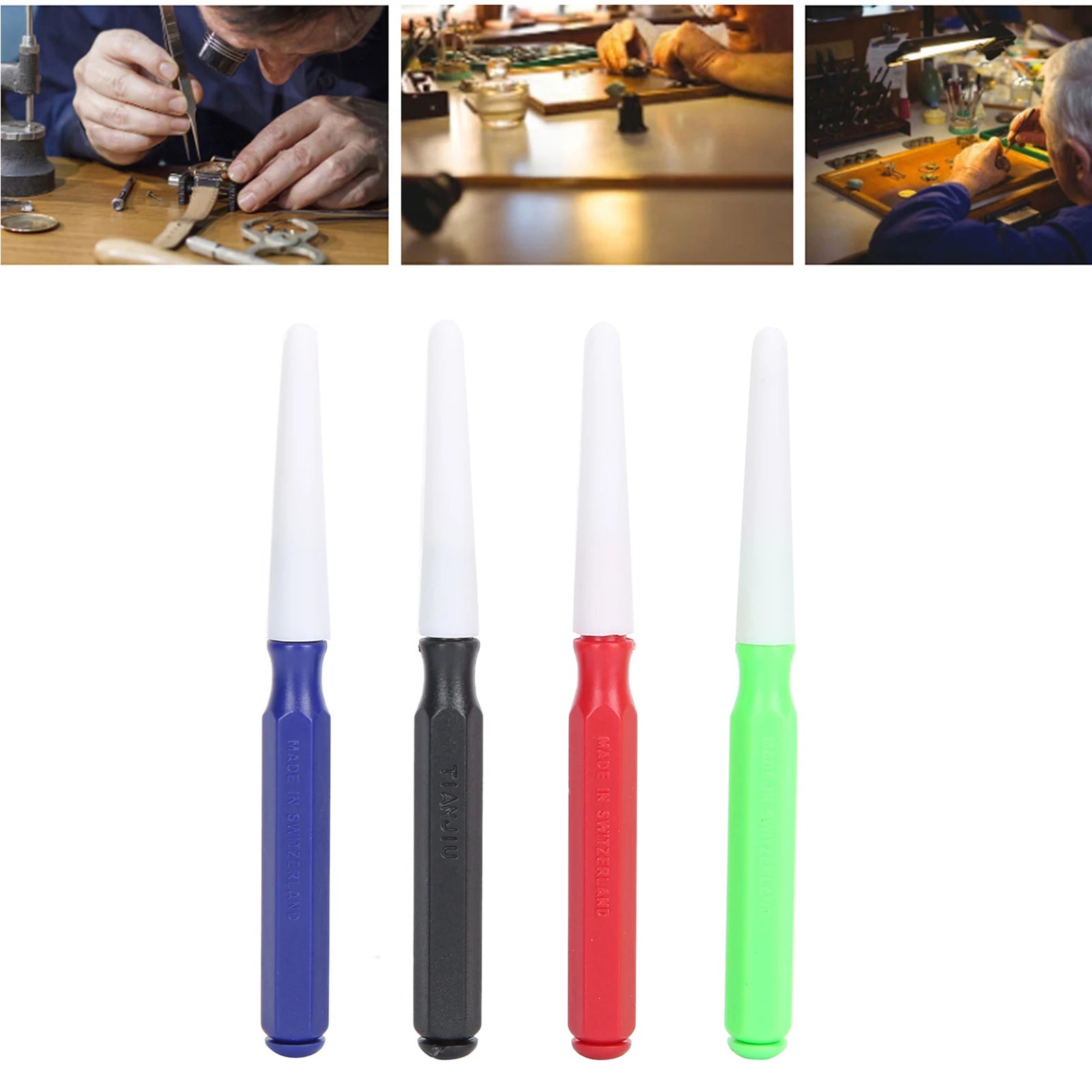 Watch Lubricant Oiler Oil Pin Pen Portable Watch Repairing Tool for Watchmakers Watch Lubricant Oiler Watch Repairing Oiler Qme