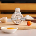 Pilot Magnetic Timer Kitchen Mechanical Reminder Cooking Baking Qme WHITE
