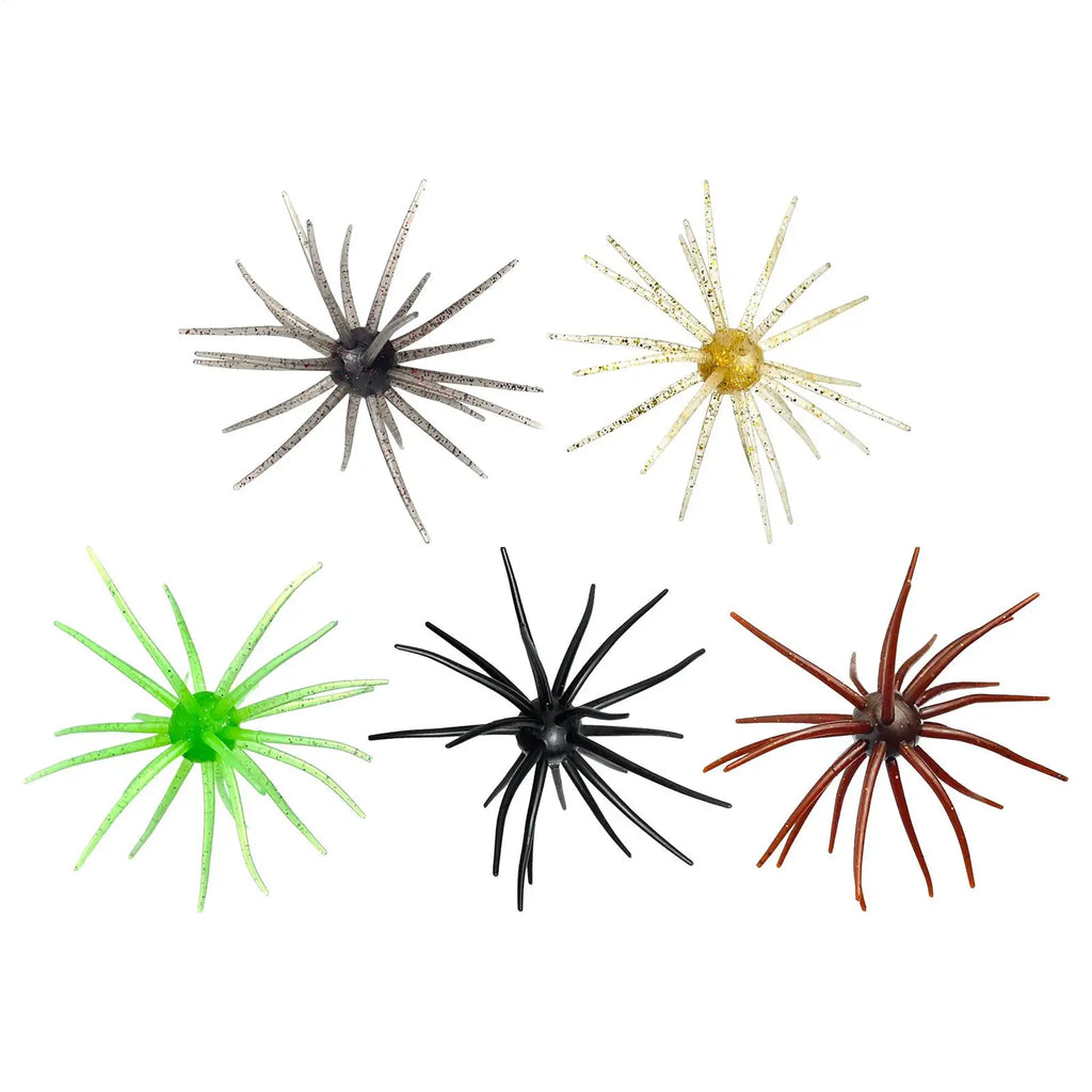 Fishing Lures Realistic Beginner Friendly Soft Floating Simulation Sea Urchin Bait for Fresh Water Saltwater Lake River Sea Qme