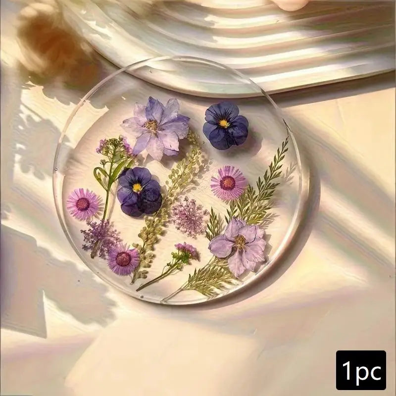 1 Floral Coasters Wedding Birthday Table Decor Mother's Day Gifts 2D Qme A 0