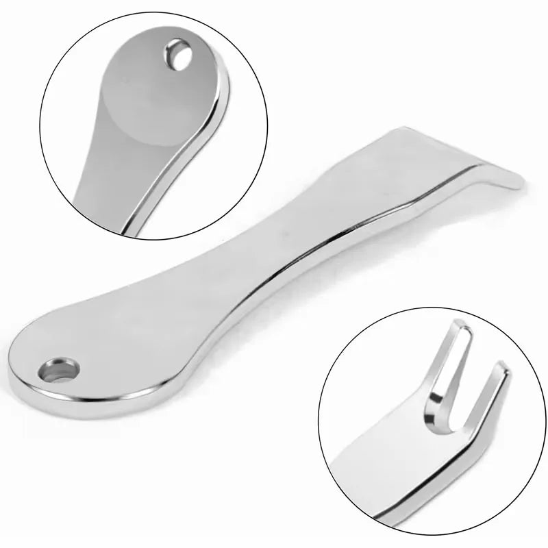 Acoustic Guitar Bridge Pins with Bridge Pin Puller Remover&Guitar Bridge Saddle Nut,Guitar Pegs Replacement Parts and Accessory Qme