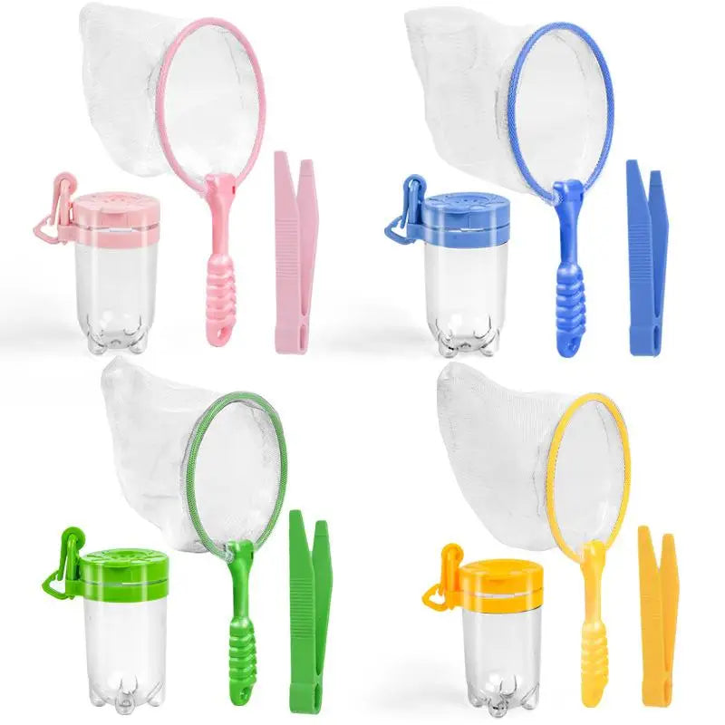 Capture Net Insect Catching Tweezers Male Female 1 5 Sets Natural Qme