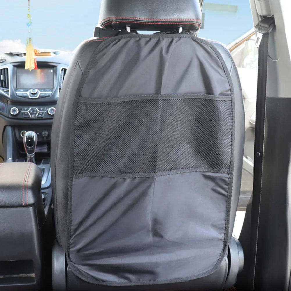 Car Rear Seat Back Scuff Dirty Protection Cover Anti Mud Dirt Seat Back Protective Cover Waterproof Auto Seat Back Protector Mat Qme