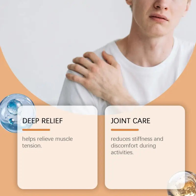 Muscle Joint Ointment Gentle Cooling Sensation Deep Penetration Qme