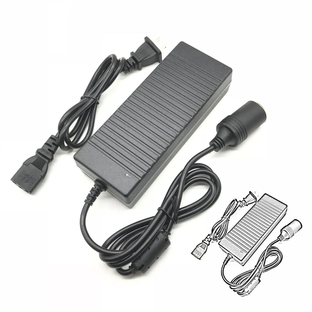 12v10a Power Adapter 220V To 12v120w Cigarette Lighter Vehicle Power Converter Air Pump Power Supply Qme