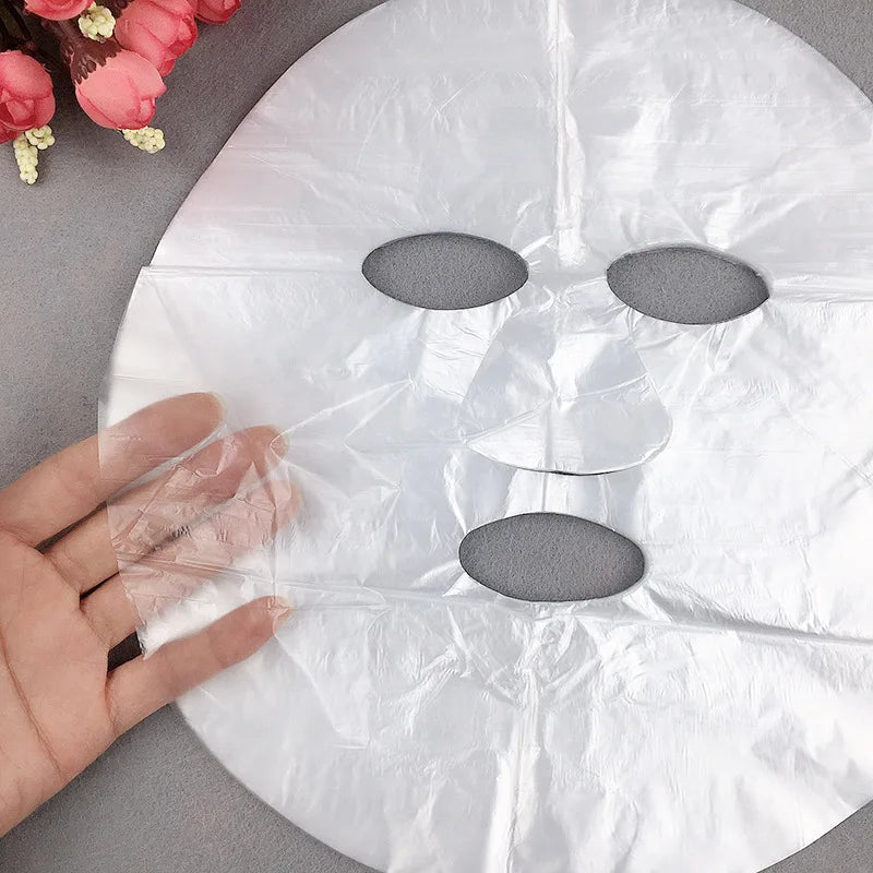 Disposable Face Plastic Film Full Cleaner Mask Neck Stickers Paper Qme