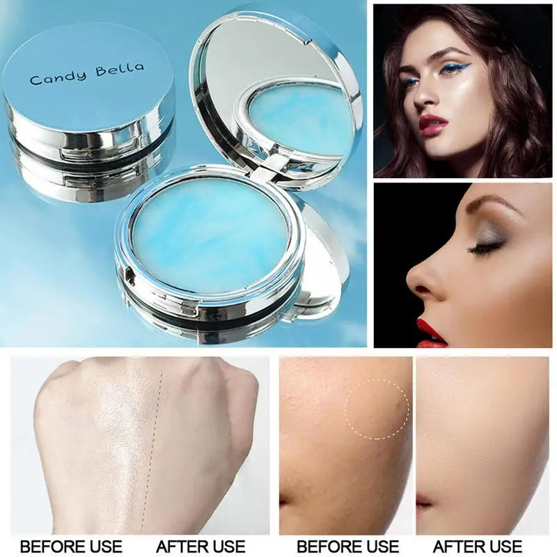 Face Setting Powder Puff Smooths Translucent Candy Bellaa Cosmetics Qme