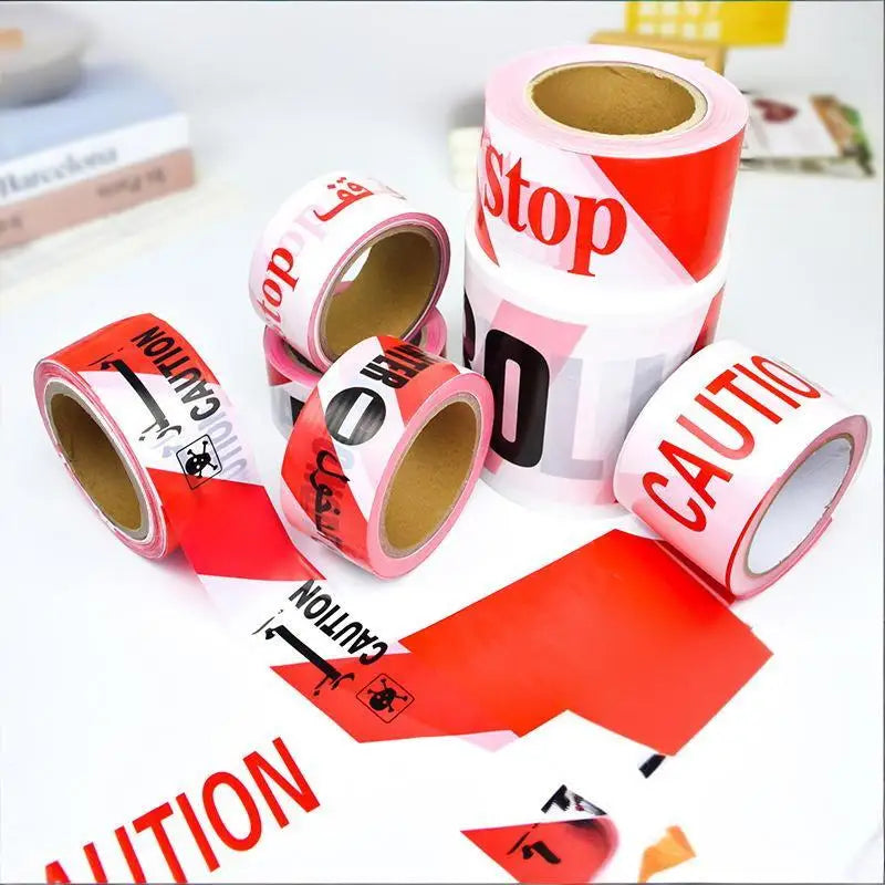 One Roll Safety Tape Roadblock Construction Site Hazard Prevention Qme
