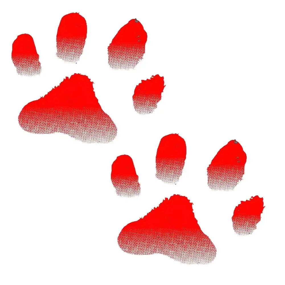Temporary Tattoos Temperature-sensitive Paw Print Face Cat Stickers Qme B
