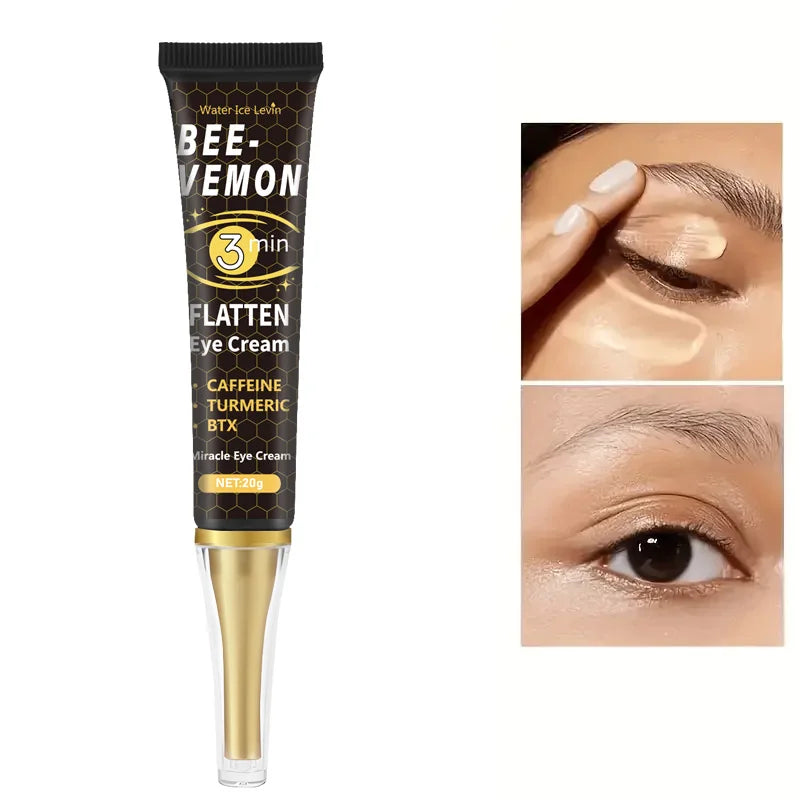 Bee Venom Eye Cream, 20g, Suitable for All Skin Types, Hypoallergenic, Firming, Anti-Wrinkle, Lifting, Moisturizing, Anti-Aging, Smoothing Qme