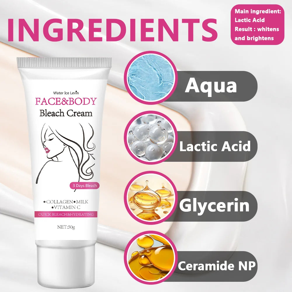Brightening Cream For Intimate Parts Body Knees Remove Dull Pigments Brighten Serum Elbows Knuckles Lightening Skin Care Product Qme