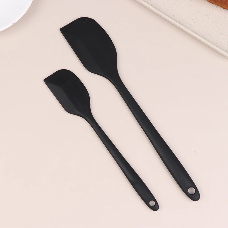 Silicone Spatula Cake Butter Cream Kitchen Baking Mixing Tool Non Qme Black