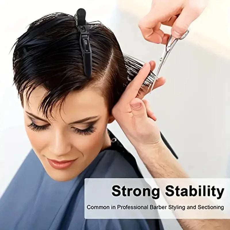 5-30pcs Alligator Hair Clip Plastic Nonslip Hairpin Black Pink Durable Hair Clamp Hairdressing Styling Accessories for Woman Man Qme