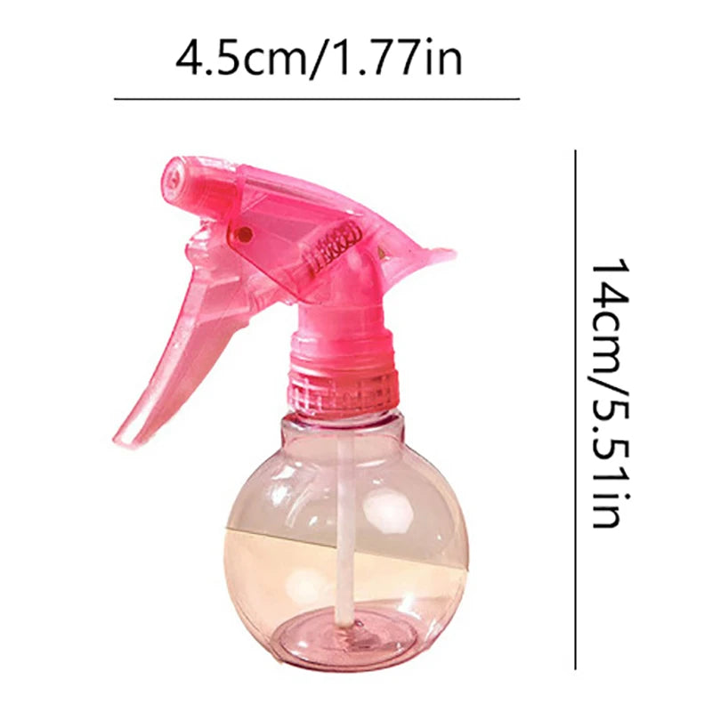 Refillable Fine Mist Spray Bottle Hairdressing Salon Barber Styling Qme