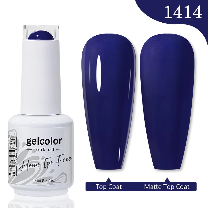 Arte Clavo Red Series Nail Polish Party Colors Gel Varnishes All