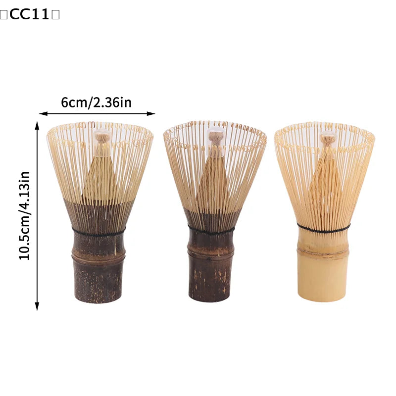 Bamboo Matcha Whisk Tea Brush Handmades Bamboos Multifunctional Qme