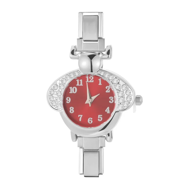 2025 Wholesale Fashion Women's Watch Golden Luxury Trendy Small Dial