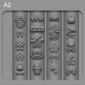 Bow Ribbon Silicone Nail Mold Flower Decorations Nails DIY Design Qme A2