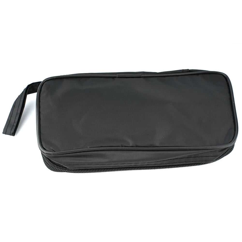 Multimeter Black Cloth Bag Waterproof And Shockproof Soft Bag Household Storage Supplies For Protecting Device Tool Organizer Qme