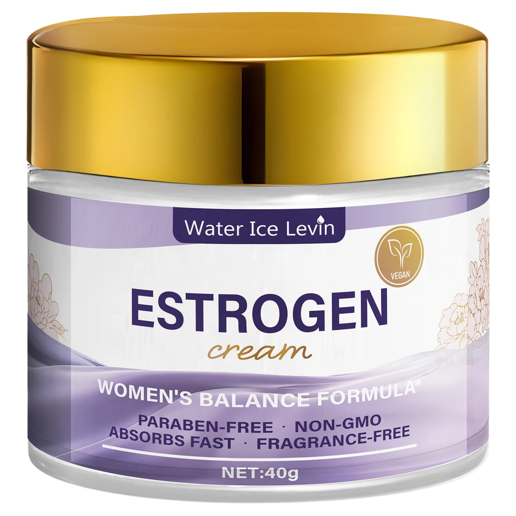 Estrogen Cream with Bee Venom & Vitamin E - Moisturizing & Nourishing Formula for Softer, Confident Skin Qme PURPLE 40g