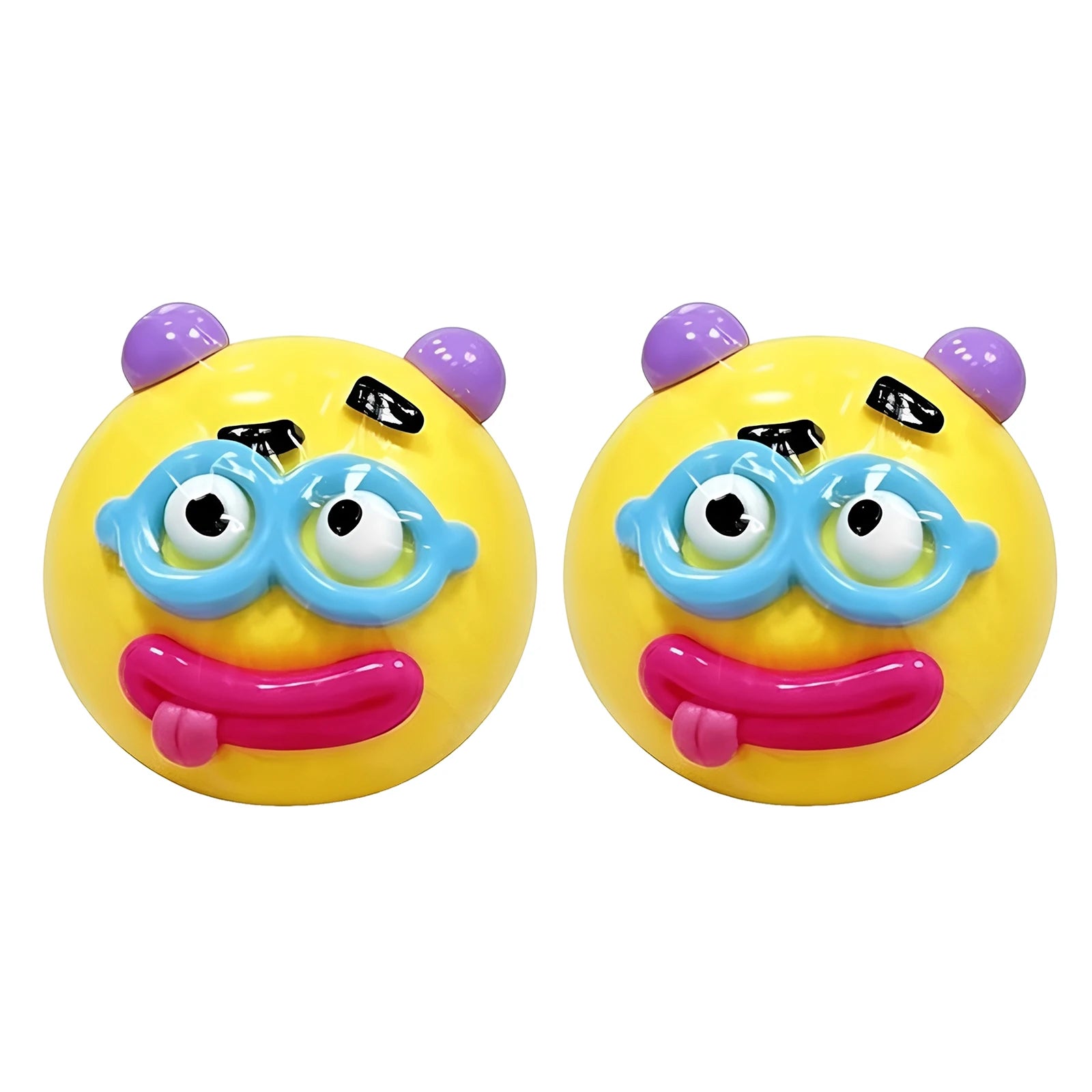 2026 Dog Face Swap Squeeze Toy Curiosities Dog Face Swap Squeeze Toy Soft Moldable Cute Slow Rise Squeeze Toy Adult Fun Gifts ﻿ Qme Yellow 2Pcs