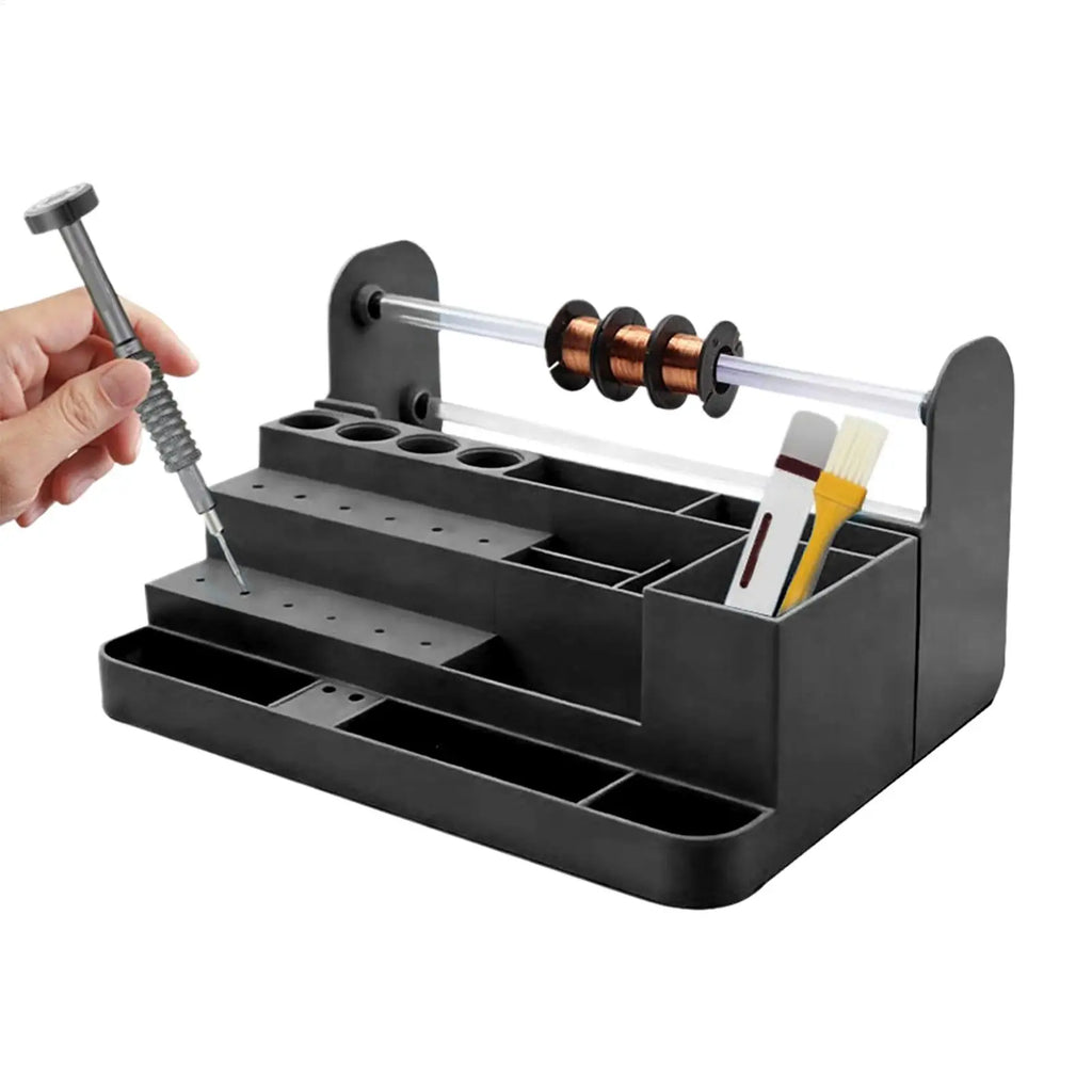 Screwdriver Organizer Space-saving Heavy-duty Desktop Storage Qme