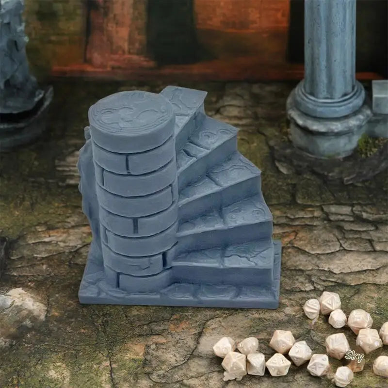Landscape Desktop Decoration D&d Wargaming Game Tomb Terrain Qme