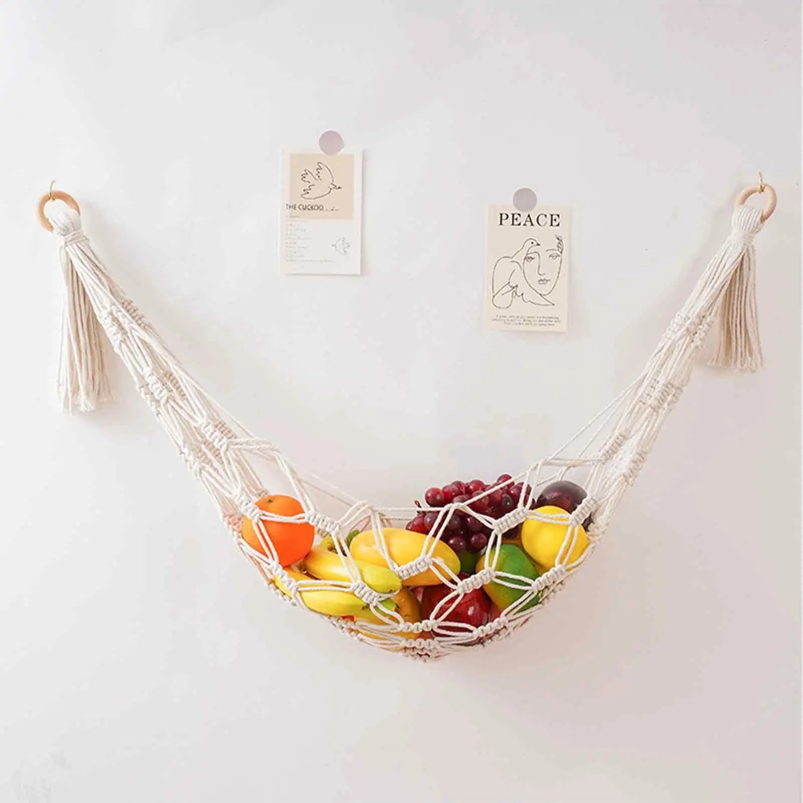 Hammock for Stuffed Animals Toy Net Wall-Mounted Corner Holder Organizer Storage for Playroom Nursery Dorm Bedroom Decor Qme