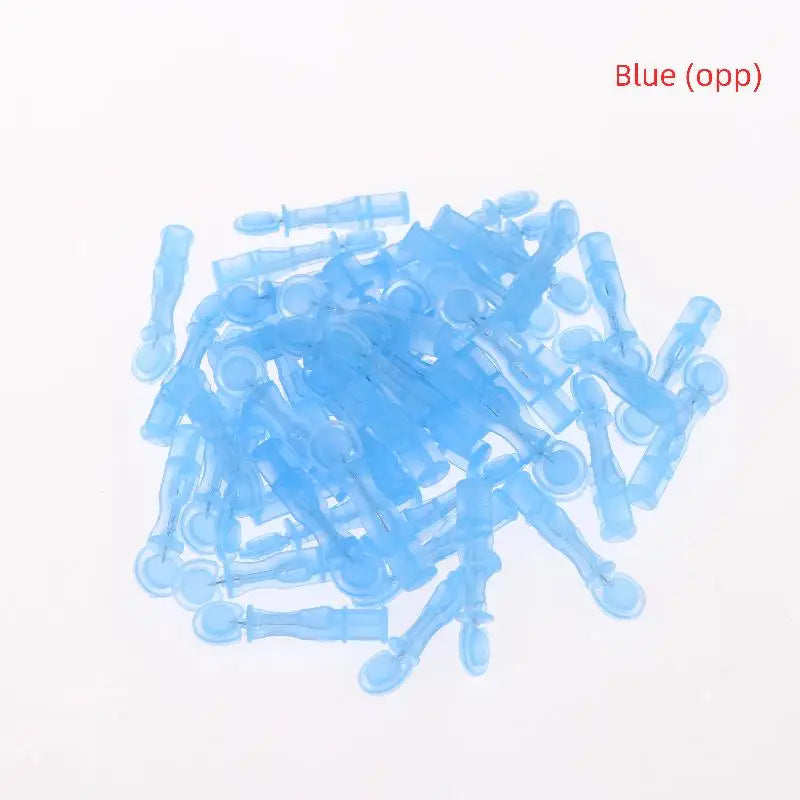 Disposable Blackhead Remover Acne Needles Tool Removal Facial Qme OPP Blue