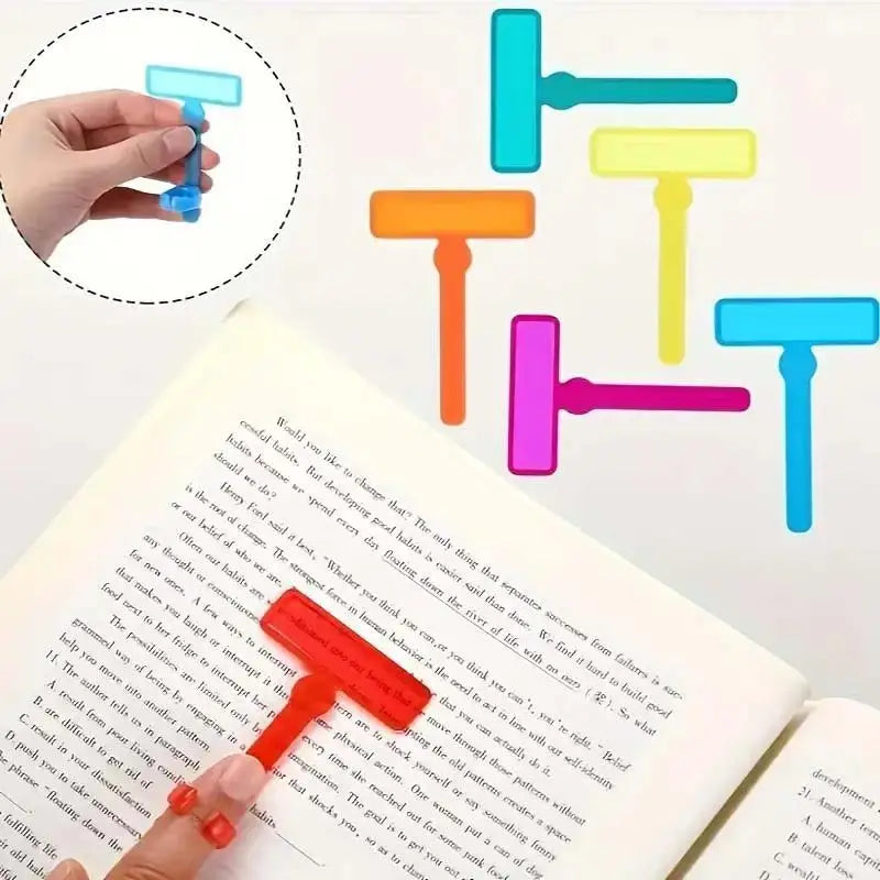 Guided Reading Strips Colorful Overlays Finger Rings Literacy Support Qme