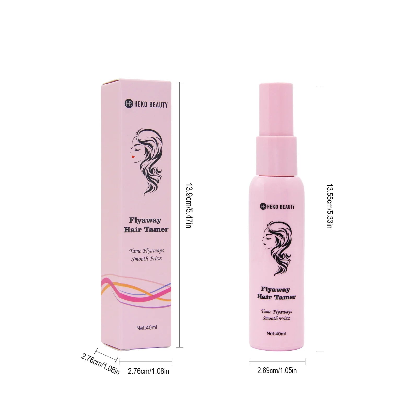 Hair Flyaway Stick Instant Tamer Long-lasting Hold Moisturizing Qme 01