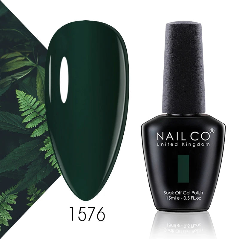 NAILCO 131 Colors Nail Gel Polish Off LED Semi Permanant Art Hybrid