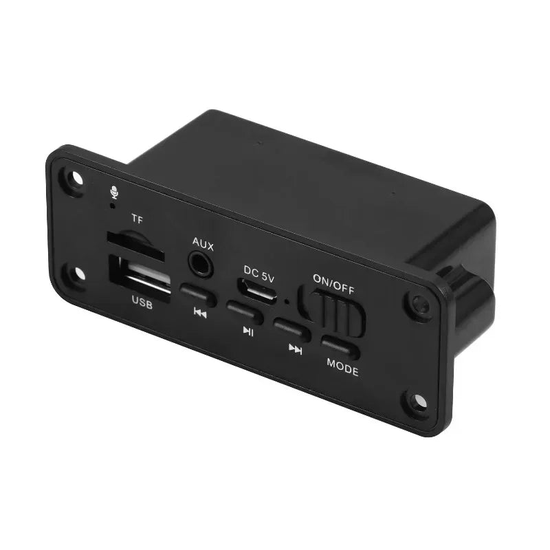 5V Bluetooth MP3/WMA/WAV Decoder Board Audio Module 2*3W Amplifier Wireless USB SD TF Radio AUX FM MP3 Player Module Qme