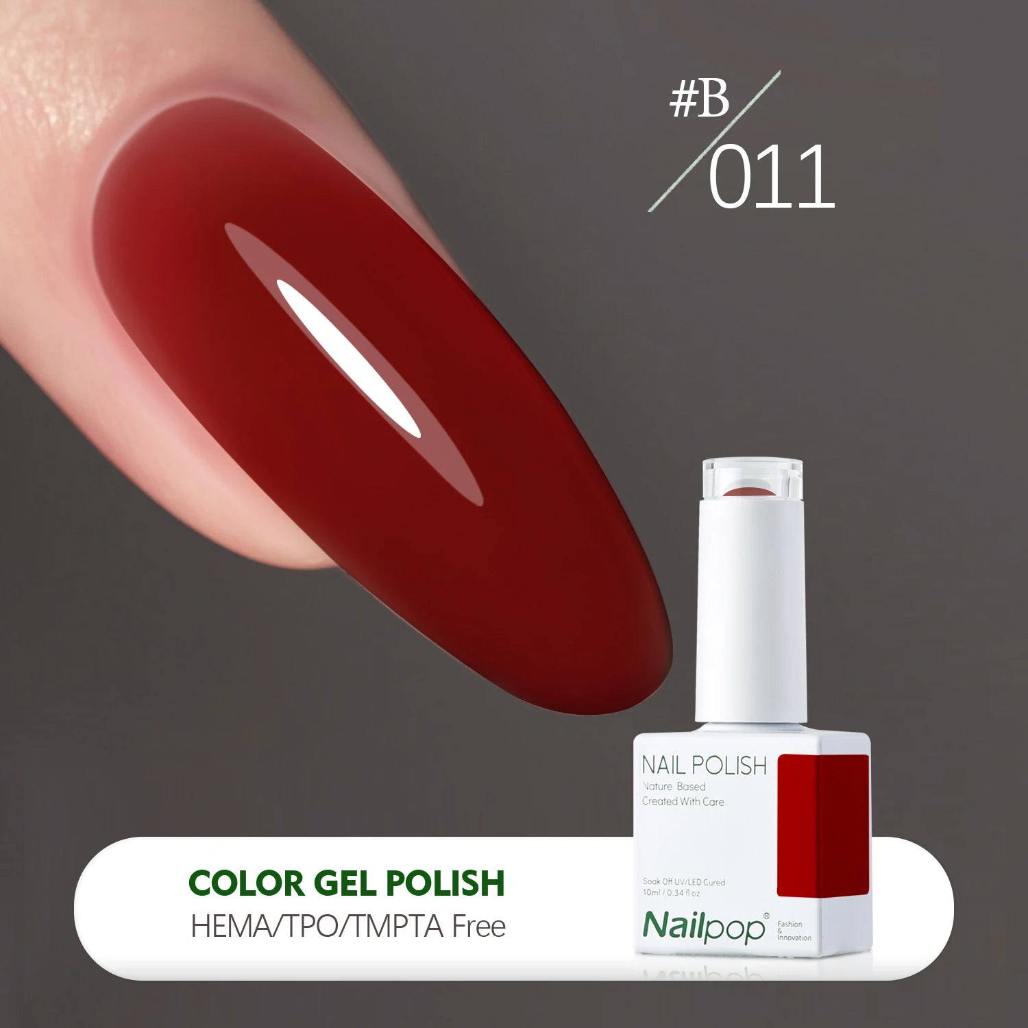 Nailpop Summer Dopamine Gel Polish 20 Colors 8 12 Builder Nail Art Qme B-011 10ml