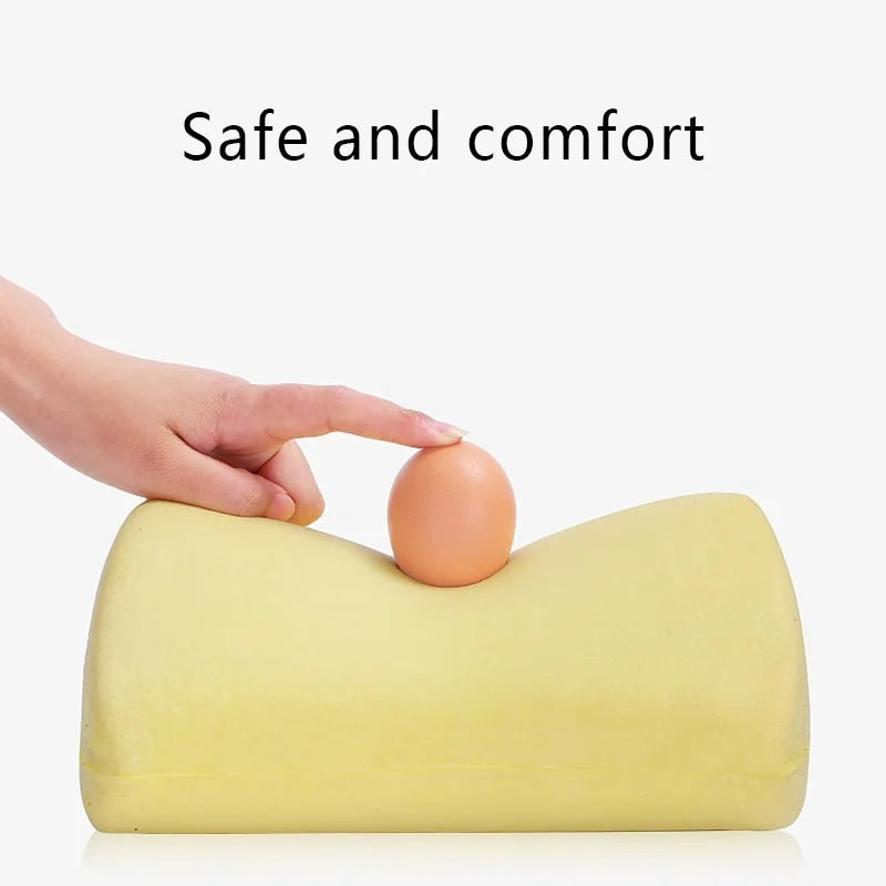 Car Neck Headrest Pillow Auto Seat Head Support Protector Automobiles Seat Rest Memory Cotton Under Qme