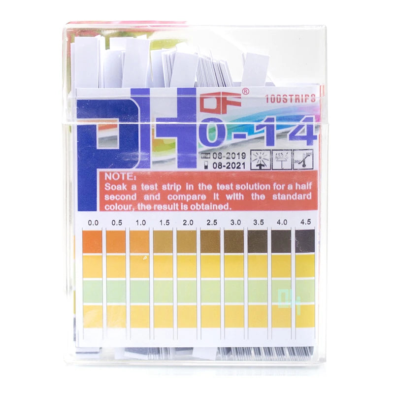 PH0-14 Test Paper Laboratory Household PH Strips Indicator Scientific Qme A