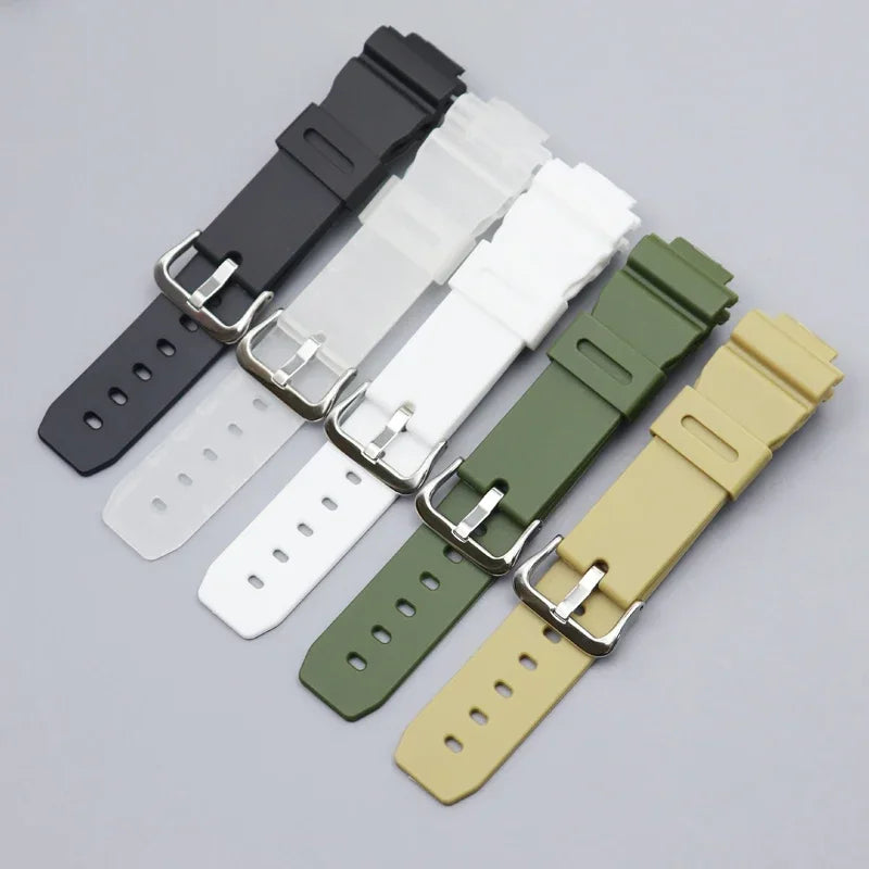 Silicone Watch Band for Casioak DW6900 Series GW-6900A G-6900B GLX-6900GB GLS-6900 Strap DIY Accessories Replacement Bracelet Qme