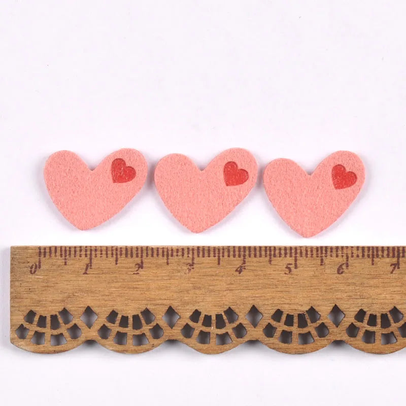 50Pcs Heart Pattern Love Embossing Leather Labels Clothes DIY Sewing Accessories Garment Supplies Banner Handwork Tags c3508 Qme 13