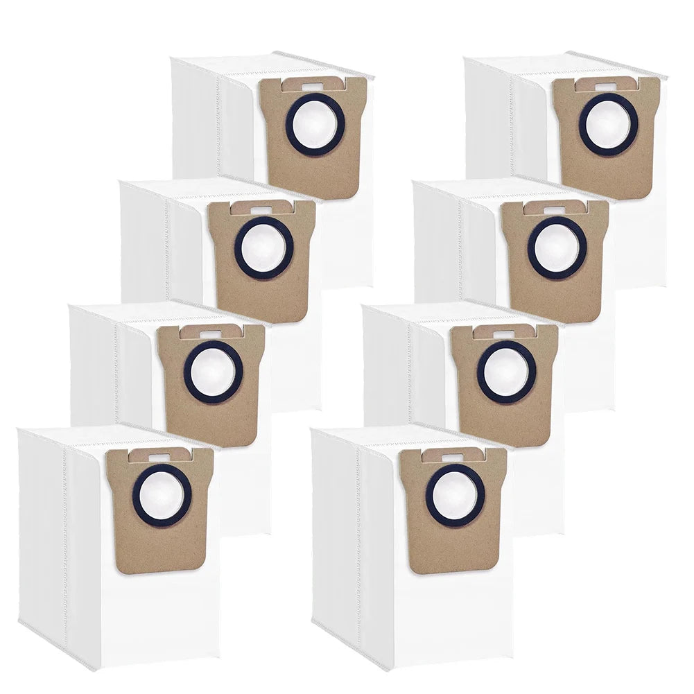8-Pack Dust Bags For Xiaomi Robot Vacuum Cleaner H40/OV51 Dedicated Vacuum Cleaner Replacement Dust Bags Accessories Qme